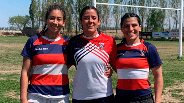 Tres sanrafaelinas fueron convocadas al Seleccionado Mendocino de Rugby