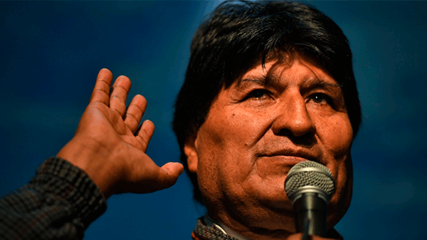 Evo Morales pidió «reponer el Estado de derecho» en Santa Cruz