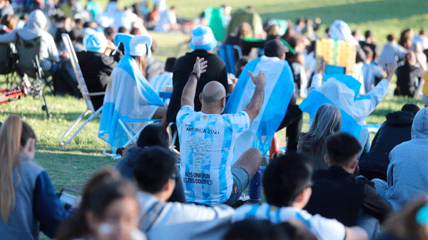 Es hoy: Argentina vs México en la pantalla gigante del parque de los Jóvenes