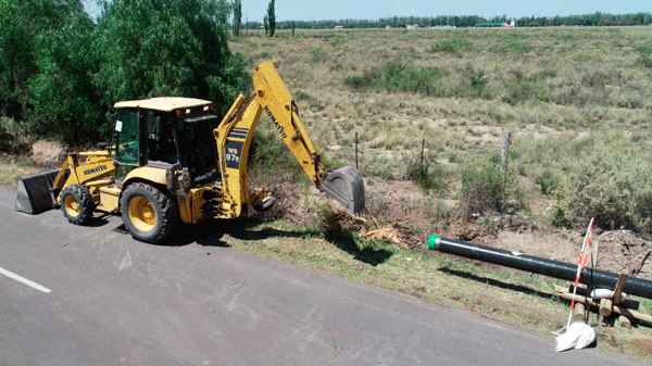 Gasoducto: avanzan las obras en zona urbana por Las Paredes