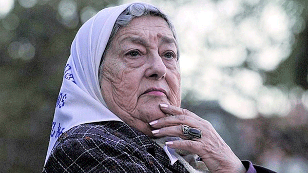 Las cenizas de Hebe de Bonafini descansarán en la Plaza de Mayo