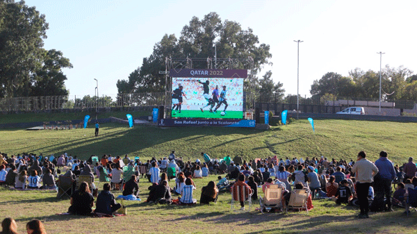 El debut de Brasil será transmitido en la pantalla gigante del Parque de los Jóvenes