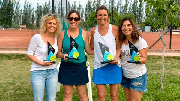 Se realizó con éxito el 8° torneo del año en el Tenis Club