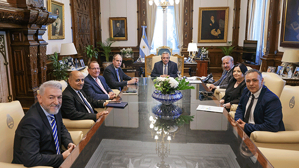 El Presidente recibió a referentes de las Iglesias Evangélicas de Argentina