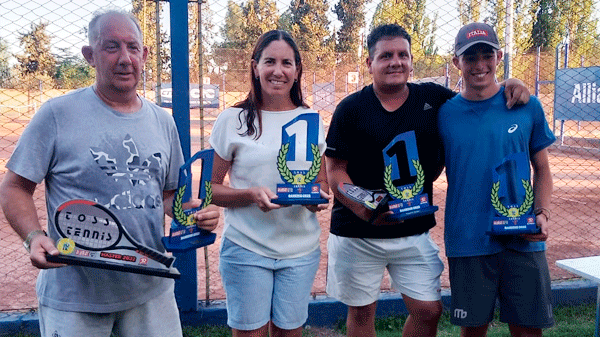 Se jugó la XXI edición Master del Circuito Toss Tennis  