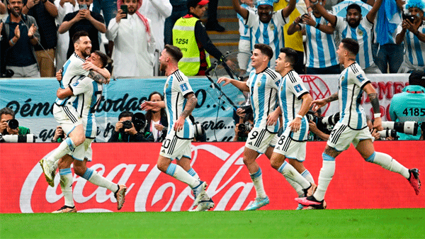 ¡Vamos Argentina! La Selección es semifinalista del Mundial