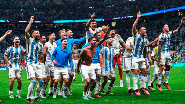 Argentina enfrenta a Croacia en busca de su sexta final mundialista