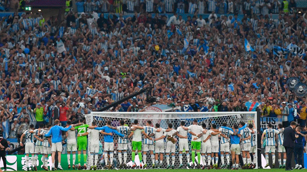 Día de descanso para el plantel finalista de la Copa del Mundo