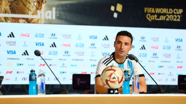 Scaloni y el futuro de Messi: «Hay que guardarle la 10 para el próximo Mundial»