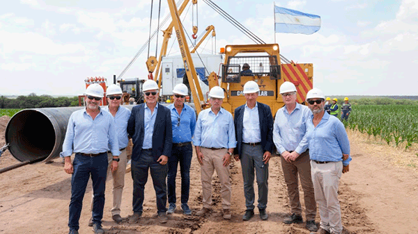 Alberto Fernández: “Ésta es una obra central para el futuro energético de la Argentina”