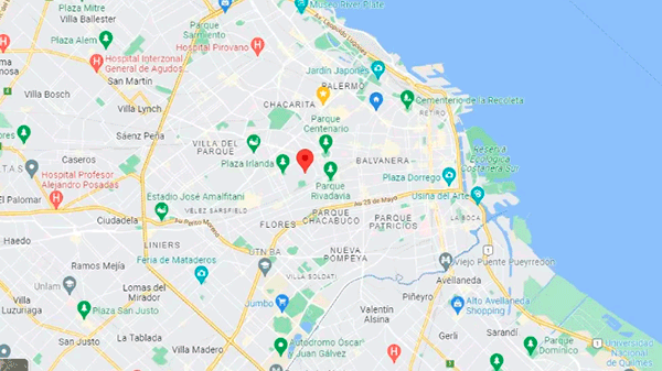 Por qué se modificó el centro geográfico de la Ciudad de Buenos Aires