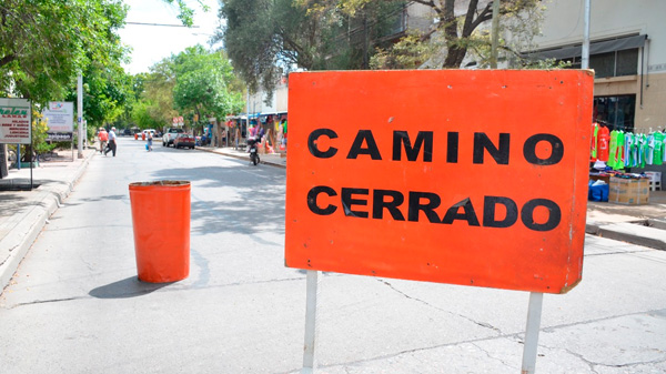 El municipio inició la remodelación de la primera cuadra de calle Avellaneda