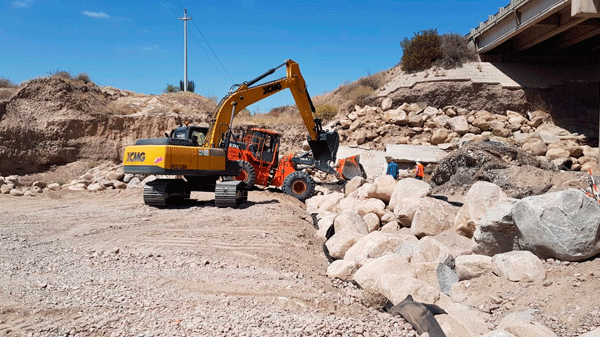 Hidráulica informó que se acondicionaron 80 kilómetros de cauce