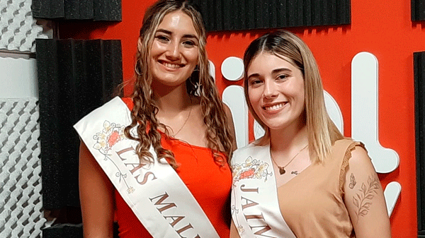 Dalila Arenas y Sol Coronel son las representantes de Las Malvinas y Jaime Prats