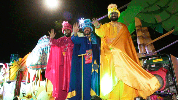 El carrousel de los Reyes Magos llenó las calles sanrafaelinas de alegría