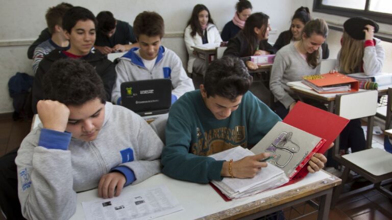 El 20 % de los alumnos de secundaria se encuentra recuperando saberes en Mendoza