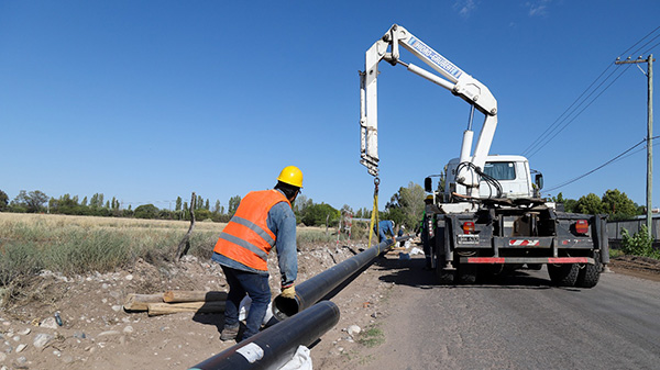 Desde la Legislatura le reclaman a Milei que termine la obra de gas de San Rafael