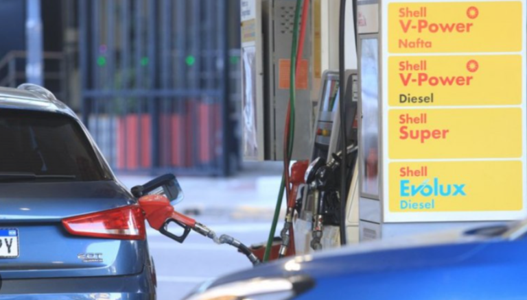 Shell aumentó un 4% los precios de sus combustibles