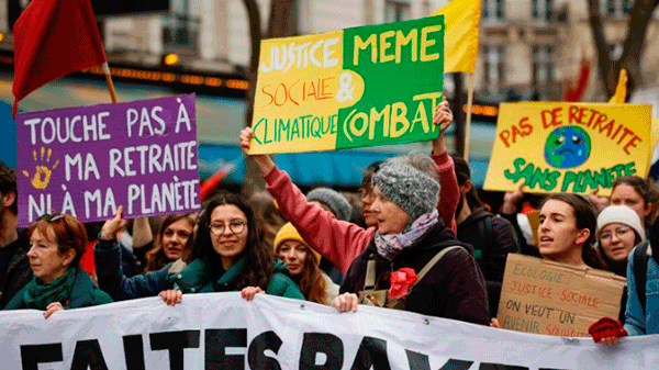 Francia: sindicatos intensificaron la lucha contra la reforma de pensiones