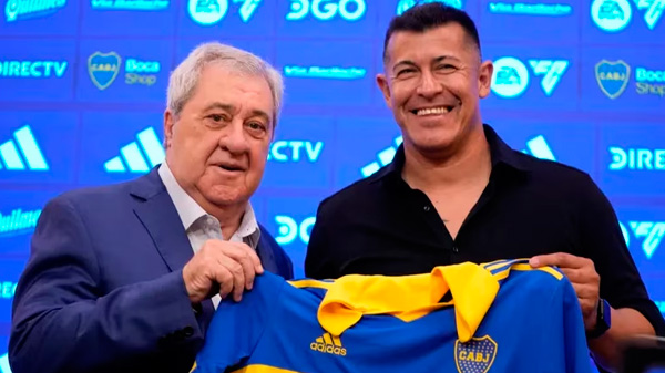 Jorge Almirón fue presentado como nuevo director técnico de Boca