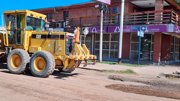 Previa del asfalto en Patricias Mendocinas