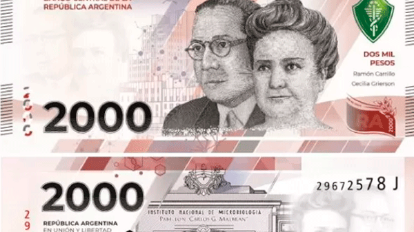 En pocos días comienza a circular el billete de 2 mil pesos