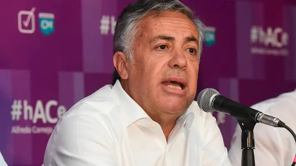 Cornejo aseguró que «en Mendoza bajaron los delitos violentos»