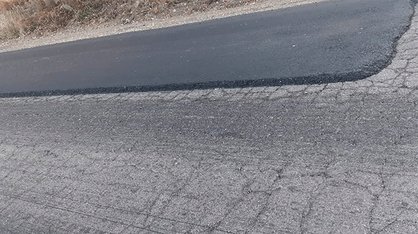 Vialidad provincial coloca carpeta sin remover el asfalto viejo