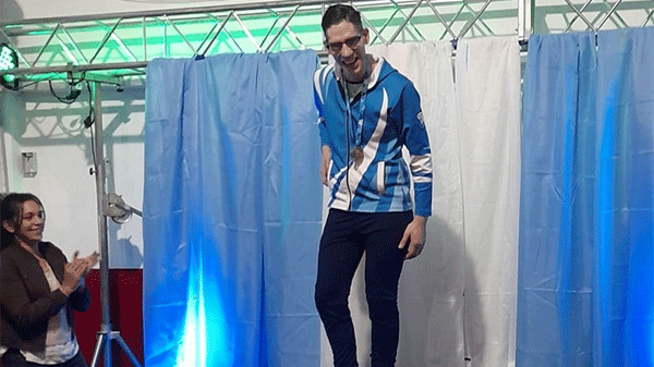 Rodrigo Pereyra es campeón argentino de Patín Adaptado