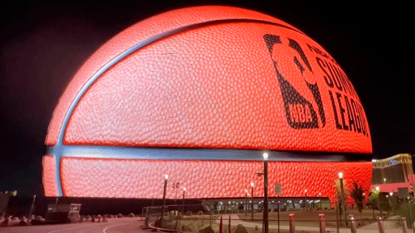 MSG Sphere: la impactante esfera en Las Vegas que albergará partidos de la NBA y recitales