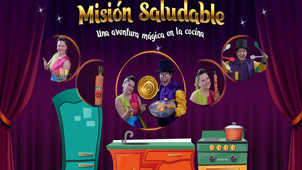 Estrena en el Teatro Roma “Misión Saludable” una aventura mágica en la cocina