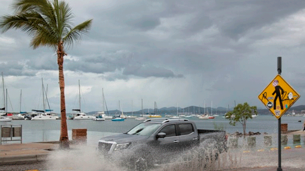 Advierten sobre inundaciones «potencialmente mortales» en México y EEUU por el huracán Hilary