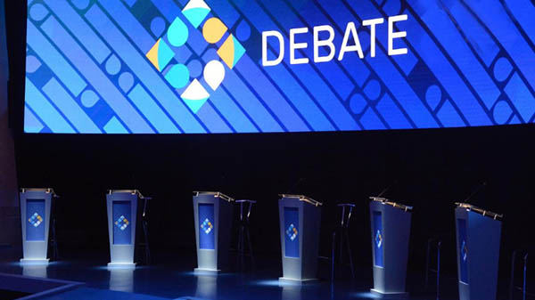 Los debates serán el 1 y el 8 de octubre y por primera vez habrá participación ciudadana
