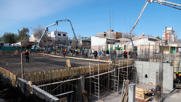 Vieja Terminal: 150 obreros avanzan en una nueva etapa de obras