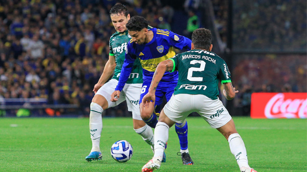 Boca dominó pero no pasó del empate con Palmeiras y la serie de semifinales se definirá en Brasil