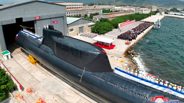Corea del Norte puso en servicio su primer submarino de ataque nuclear táctico
