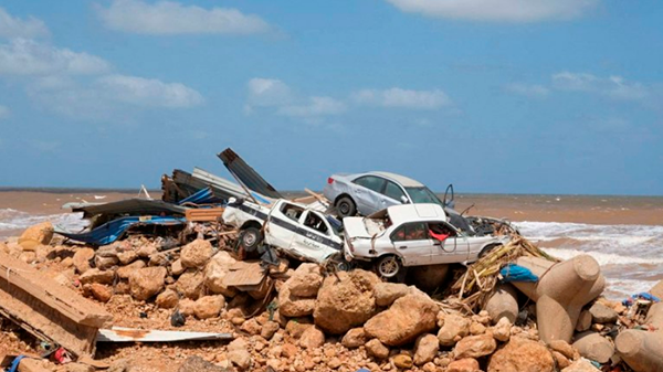 Las inundaciones en Libia dejaron más de 2.000 muertos y 10.000 desaparecidos