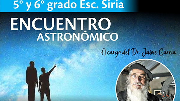 Se realizará un “Encuentro Astronómico” con alumnos de la escuela República de Siria