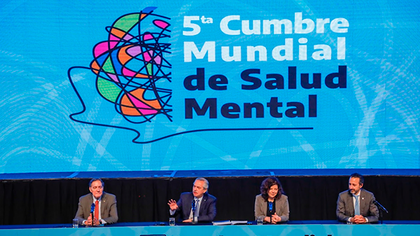 El Presidente encabezó la apertura de la 5° Cumbre Mundial de Salud Mental, con sede en la Argentina