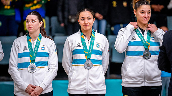 Medalla de plata para Ayelen Garcia en Handball femenino en los Juegos Panamericanos