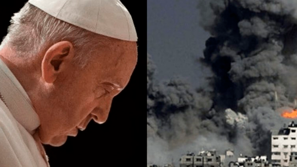 El desesperado pedido del Papa Francisco por la guerra en Gaza