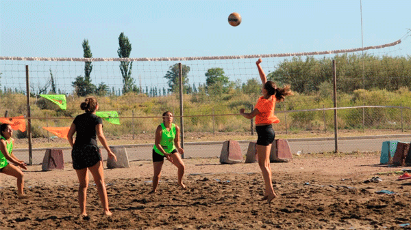 Con éxito se realizó el Torneo de Beach Vóley en Villa Atuel