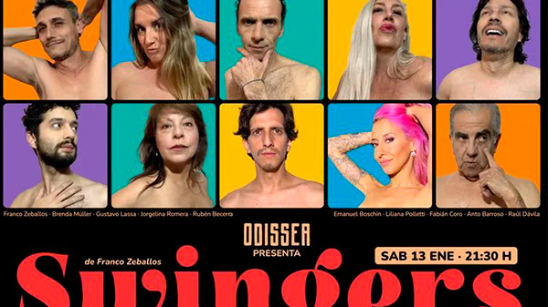 Se presenta en el Teatro Roma “Swingers”