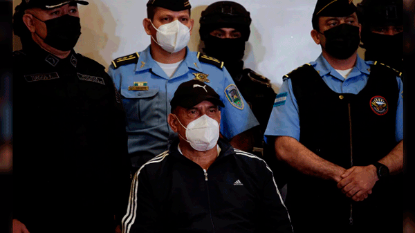 El ex jefe de Policía hondureña se declara culpable de narcotráfico en EEUU, previo al juicio del ex presidente de ese país