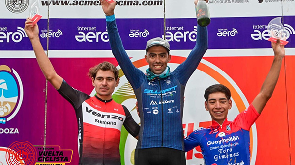 Laureano Rosas ganó la quinta etapa de la Vuelta de Mendoza
