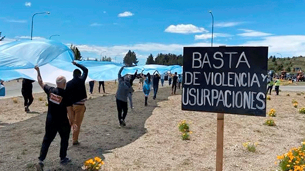 Petri anunció el desalojo de mapuches en Bariloche
