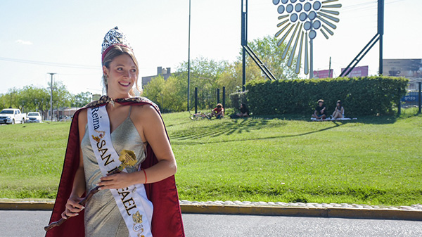 Vamos por la décima: Sol Indiveri viajó a Mendoza en la previa de la Fiesta Nacional de la Vendimia