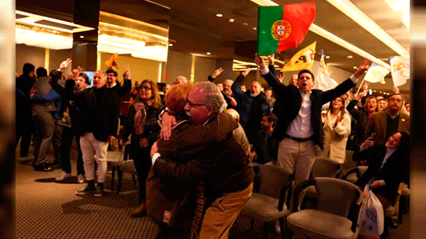 La Alianza Democrática de centroderecha de Portugal ganó las elecciones generales