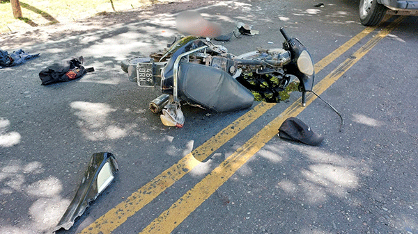Tragedia en El Tropezón: murió un motociclista de 43 años