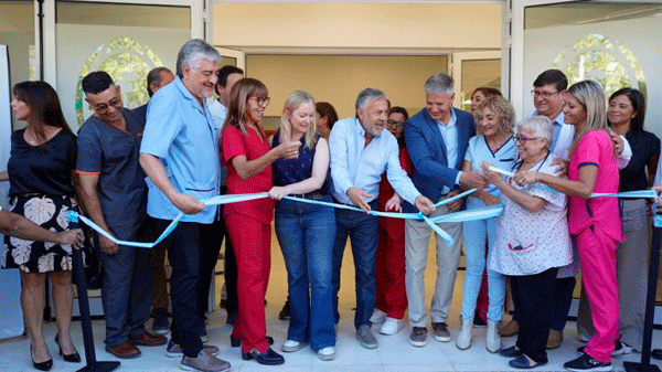 Alfredo Cornejo inauguró la remodelación del Hospital Enfermeros Argentinos de General Alvear